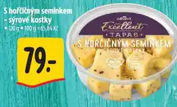 Albert Sýrové kostky s hořčičným semínkem nabídka