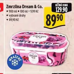 Albert Dream & co zmrzlina nabídka