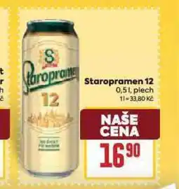 Billa Pivo staropramen 12 nabídka