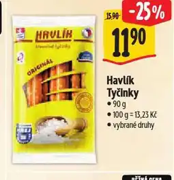 Albert Havlík tyčinky nabídka