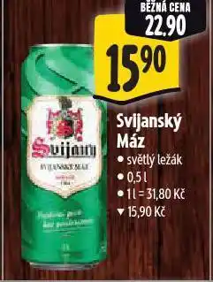 Albert Pivo svijanský máz nabídka