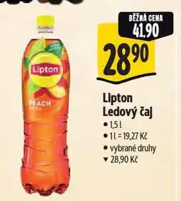 Albert Lipton ledový čaj nabídka