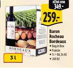 Albert Baron rocheau bordeaux nabídka