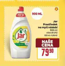 Billa Jar prostředek na nádobí nabídka