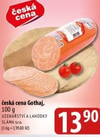 Bala Česká cena Gothaj nabídka