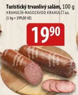 Bala Turistický trvanlivý salám nabídka