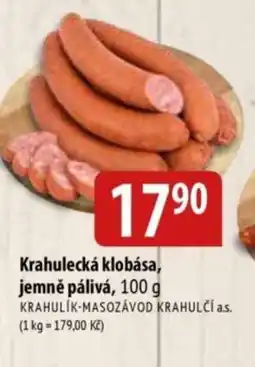 Bala Krahulecká klobása, jemně pálivá nabídka