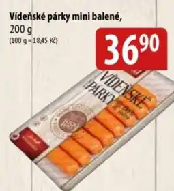 Bala Vídeňské párky mini balené nabídka