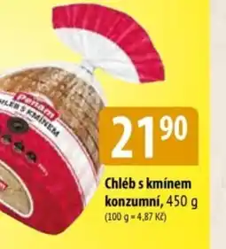 Bala Chléb s kmínem konzumní nabídka