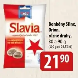 Bala Bonbony Sfinx, Orion nabídka