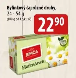 Bala Bylinkový čaj nabídka