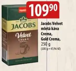 Bala Jacobs Velvet mletá káva Crema, Gold Crema nabídka