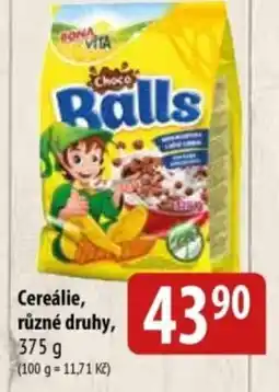 Bala Cereálie nabídka