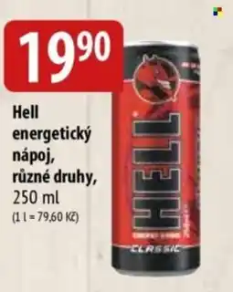 Bala Hell energetický nápoj nabídka