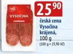 Bala Česká cena Vysočina krájená nabídka