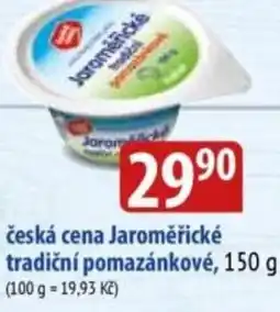 Bala Česká cena Jaroměřické tradiční pomazánkové nabídka