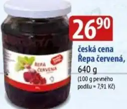 Bala Česká cena Řepa červená nabídka