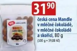 Bala Česká cena Mandle v mléčné čokoládě v mléčné čokoládě nabídka