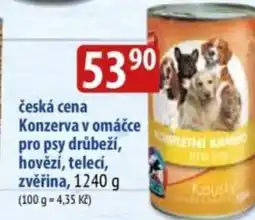 Bala Česká cena Konzerva v omáčce pro psy drůbeží, hovězí, telecí, zvěřina nabídka