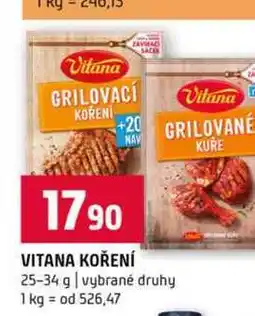 Terno VITANA KOŘENÍ 25-34 g vybrané druhy nabídka