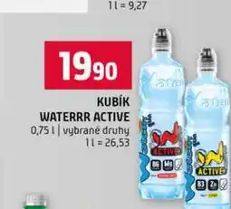 Terno KUBÍK WATERRR ACTIVE 0,75l vybrané druhy nabídka