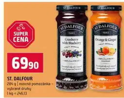 Terno ST. DALFOUR 284 g ovocná pomazánka vybrané druhy nabídka