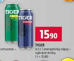 Terno TIGER 0,5l energetický nápoj vybrané druhy nabídka