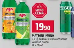 Terno MATTONI IMUNO 0,7l minerální voda ochucená vybrané druhy nabídka