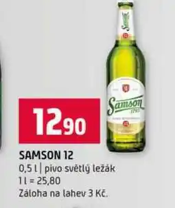 Terno Samson 0,5l pivo světlý ležák nabídka