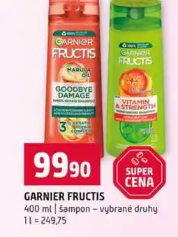Terno GARNIER FRUCTIS 400 ml šampon vybrané druhy nabídka