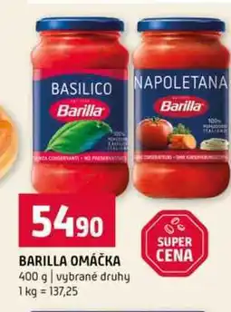 Terno BARILLA OMÁČKA 400 g vybrané druhy nabídka