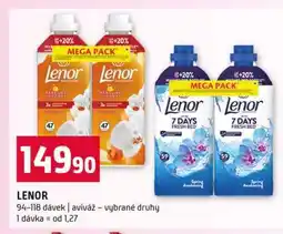 Terno LENOR 94-118 dávek aviváž vybrané druhy nabídka