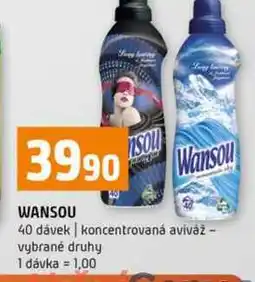 Terno Wanson 40 dávek koncentrovaná aviváž vybrané druhy nabídka
