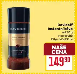Billa Davidoff Instantní káva nabídka