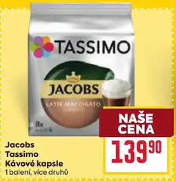 Billa Jacobs Tassimo Kávové kapsle nabídka