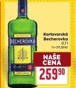 Billa Karlovarská Becherovka nabídka