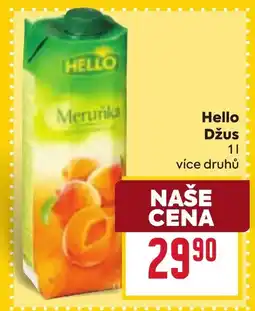 Billa Hello Džus nabídka