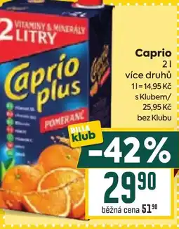 Billa Caprio nabídka