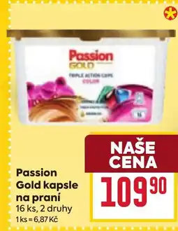 Billa Passion Gold kapsle na praní nabídka