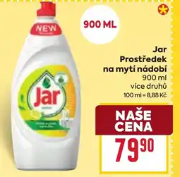 Billa Jar Prostředek na mytí nádobí nabídka