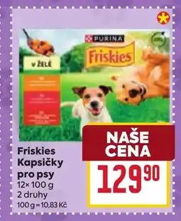Billa Friskies Kapsičky pro psy nabídka