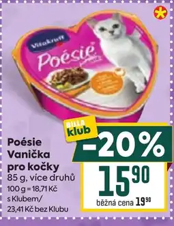 Billa Poésie Vanička pro kočky nabídka