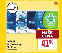 Billa Velvet Kapesníčky nabídka