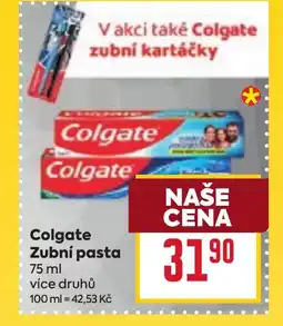 Billa Colgate Zubní pasta nabídka