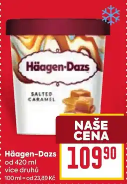 Billa Häagen-Dazs nabídka