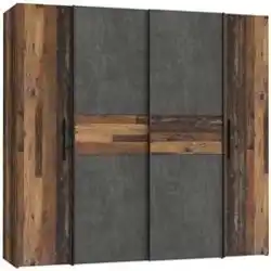 Sconto Šatní skříń CALIDO 2 dub sonoma/bílá nabídka