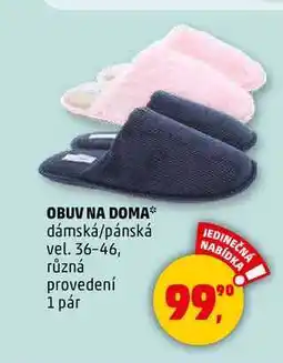 Penny Market OBUV NA DOMA, 1 pár nabídka