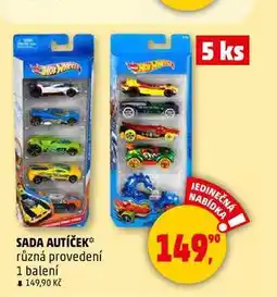 Penny Market SADA AUTÍČEK, 1 balení nabídka