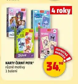 Penny Market KARTY ČERNÝ PETR, 1 balení nabídka