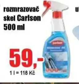 EVA Rozmrazovač skel Carlson nabídka